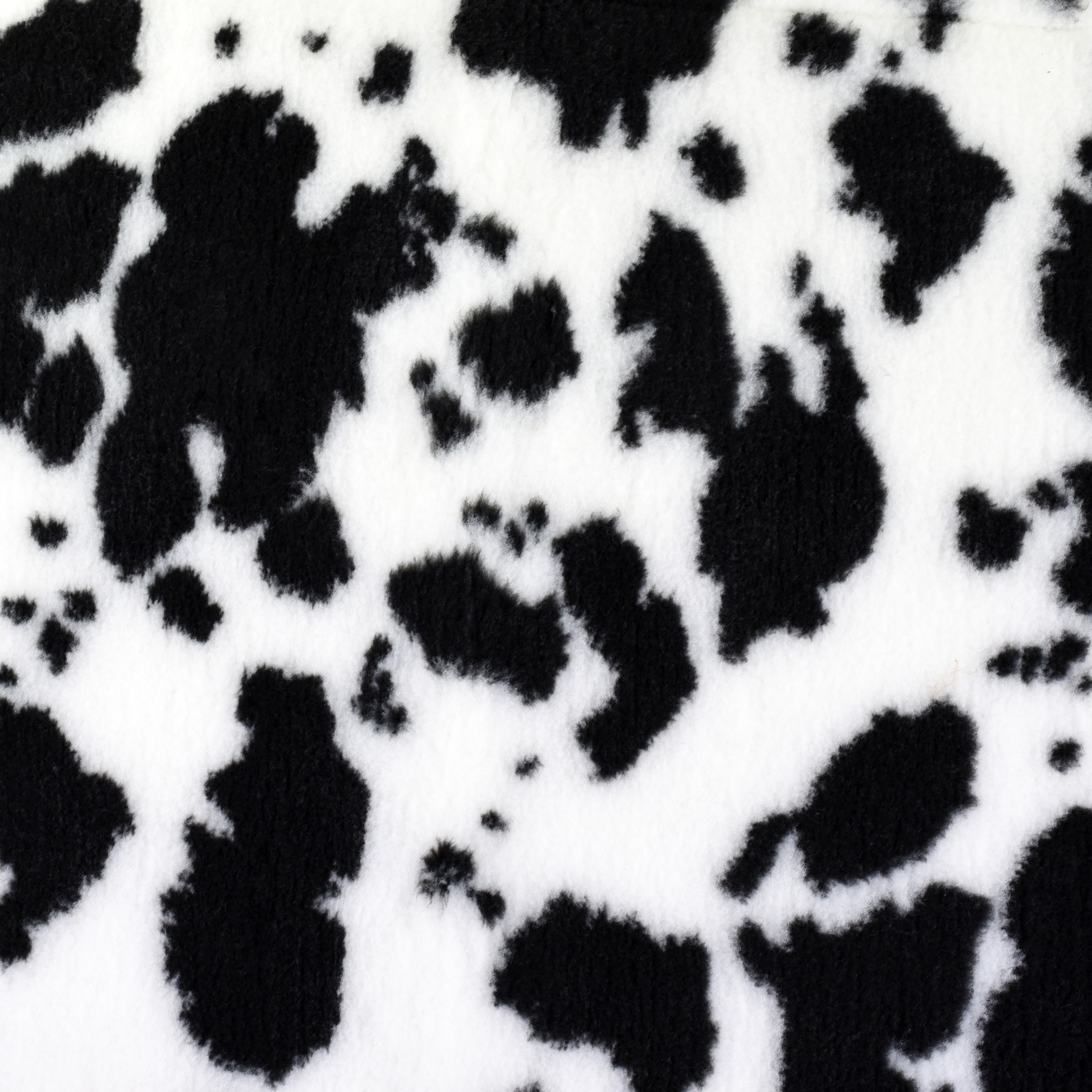 Blovi DryBed VetBed A - Non Slip Pet Bed, Black-White (Cow Texture)