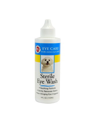 Miracle Care Sterile Eye Wash 118ml - płyn do przemywania i higieny oczu dla psa i kota