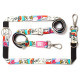 Max&Molly Multi-Leash Missy Pop - smycz przepinana dla psa, ciekawy wzór, 200cm