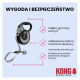 KONG Retractable Dog Leash Ultimate 5m XL - automatyczna smycz z taśmą 5m, rozmiar XL