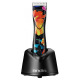 Andis Pulse ZR II Floral - Professional Cordless Five Speed Animal Clipper with 2 Batteries and CeramicEdge no. 10 (1,5mm) Blade, Limited Edition