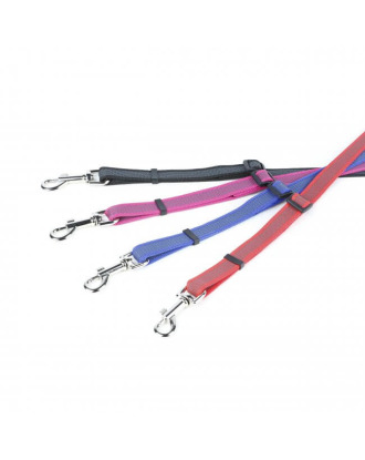 Julius-K9 Color & Gray Seat Belt Adapter Big - pas bezpieczeństwa do samochodu dla psa