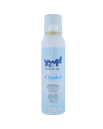 Yuup! Fashion Crystal Easy Dry 150ml - suchy szampon dla psa, w sprayu, z olejkiem arganowym i sezamowym