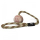 Julius K9 Rubber Ball With Handle Line - kauczukowa piłka z uchwytem dla psa