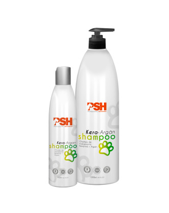 PSH Kera-Argan Shampoo - nawilżająco-wygładzający szampon z keratyną i olejkiem arganowym