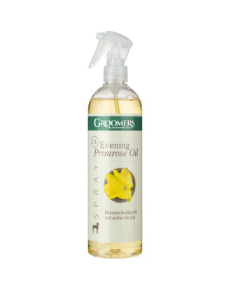 Groomers Coat Coanditioner Spray with EPO 500ml - ekspresowa odżywka zmiękczająco-nawilżająca i łagodząca podrażnienia, z olejkiem z wiesiołka