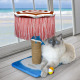 KONG Play Spaces CATbana - drapak dla kota z półką do wskakiwania, z zabawkami i kocimiętką