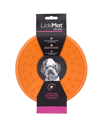 LickiMat Splash - mata do lizania dla psa i kota, z przyssawką