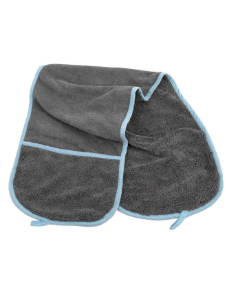 Furrish Microfibre Towel 100x30cm - ręcznik z mikrofibry z kieszonkami na dłonie