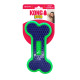 KONG Eon Bone L - solidna, gumowa zabawka dla psa, pływająca kość z piszczałką