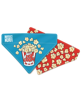 Max&Molly Reversible Bandana Popcorn - chusta dla psa, dwustronna