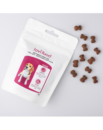 Lovi Food Trawienie 70g - przysmaki dla psa i kota, z probiotykami i celulozą