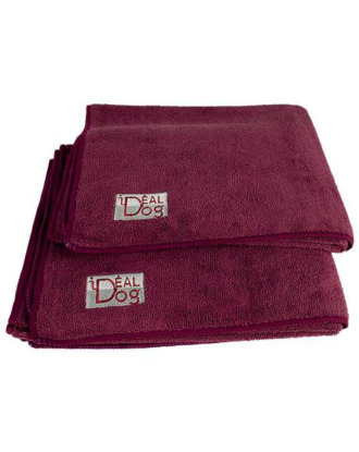 Chadog Microfibre Towel - bardzo chłonny ręcznik z mikrofibry, burgundowy