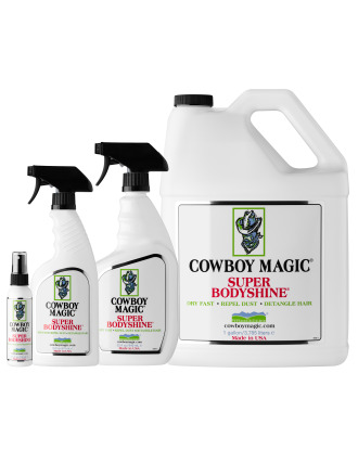 Cowboy Magic Super Bodyshine odżywka z filtrem UV dla psów, kotów, koni.