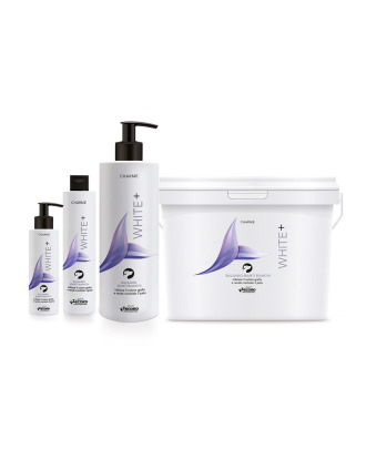 Charme White+ Conditioner - odżywka do białej sierści psa, przeciw żółknięciu sierści, koncentrat 1:5