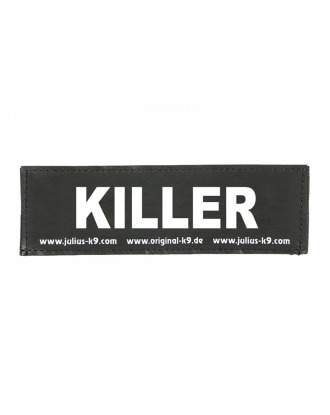 Julius K9 Killer Patch 2szt. - naszywki na szelki Julius, na rzepy