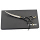 Artero Fusion Black Curvy Scissors - profesjonalne, lekkie nożyczki do strzyżenia w stylu Asian Fusion