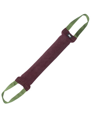 Julius-K9 Leather Tug With Two Hands 45cm - duży szarpak dla psa ze skóry, dwa uchwyty