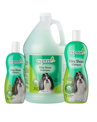 Espree Silky Show Shampoo - szampon dla psa długowłosego, do długiej sierści, z proteinami jedwabiu