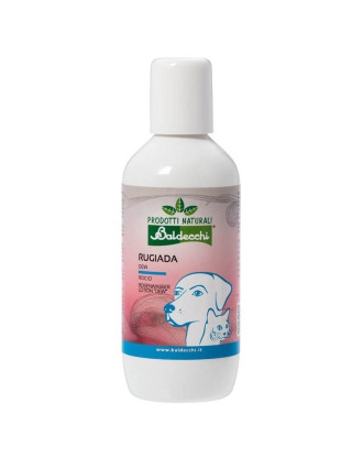 Baldecchi Rosewater Lotion Dew - preparat do oczyszczania pyszczka, łapek oraz części intymnych zwierząt domowych, z wodą różaną