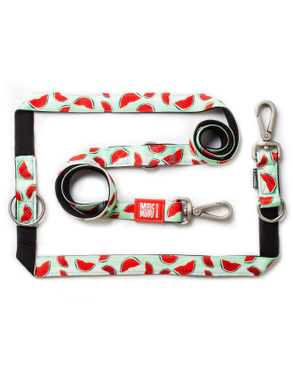 Max&Molly Multi-Leash Watermelon - smycz przepinana dla psa, ciekawy wzór, 200cm