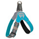 Coralpina Faloria Adjustable Harness Turquoise - regulowane szelki dla małych i średnich psów, turkusowe