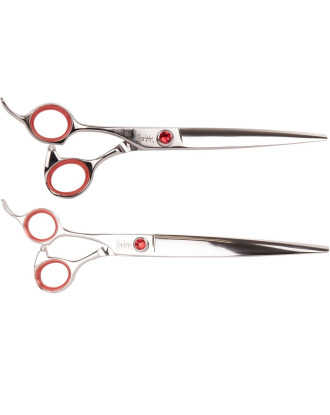 Yento Prime Straight Left Scissors - profesjonalne nożyczki proste z japońskiej stali, dla osób leworęcznych