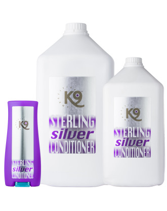 K9 Horse Sterling Silver Conditioner  - odżywka do białej i srebrnej sierści koni, ożywiająca kolor włosa, koncentrat 1:40