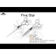 Kenchii Five Star Left Curved Scissor 7"- najwyższej jakości, profesjonalne nożyczki gięte dla osób leworęcznych