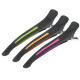 Activ Neon Mix Hairdressing Clips 6szt. - klipsy fryzjerskie, zestaw