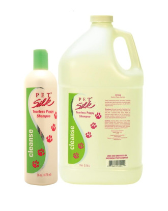 Pet Silk Tearless Puppy Shampoo - delikatny szampon dla szczeniąt, kociąt i zwierząt wrażliwych, koncentrat 1:16