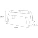 Flamingo Mangi Double Bowl Stand 2x675ml - miska dla psa na stojaku