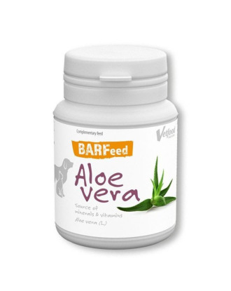 Vetfood BARFeed Aloe vera 40g - preparat z ekstraktem z aloesu, dla psa i kota 