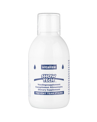 Show Tech Vitalize Tear Stain 250ml - naturalny suplement diety usuwający zacieki pod oczami