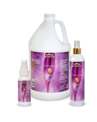 Bio-Groom Indulge Sulfate-Free - nawilżająca odżywka w sprayu z olejkiem arganowym, ułatwiająca rozczesywanie