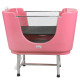 Blovi Dog Small Bath - Perfect for Small Pets, Pink