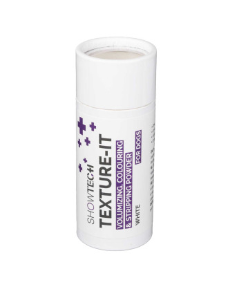 Show Tech+ Texture-It White 24g - puder do trymowania, stylizacji, dodający objętości i tekstury, do białej sierści