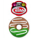 Pet Nova Vinyl Donut 10cm - gumowy pączek, zabawka dla psa z piszczałką
