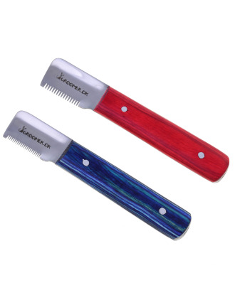 Groomer.dk Classic Trimmer Retro Edition - profesjonalny trymer klasyczny, z drewnianą kolorową rączką