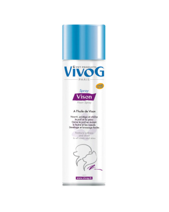 Vivog Vison Spray 500ml - odżywka do sierści, z olejkiem norkowym, w sprayu