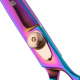 Geib Gold Rainbow Kiss Straight Scissors - wysokiej jakości nożyczki proste z mikroszlifem i tęczowym wykończeniem 