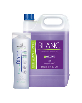 Artero Blanc Shampoo - szampon dla psa podkreślający kolor, do sierści białej, czarnej i srebrnej