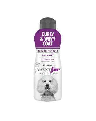Tropiclean Perfect Fur Curly & Wavy Coat Shampoo 473ml - szampon do grubej, kręconej sierści psa