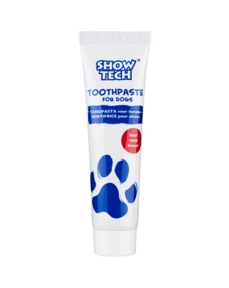 Show Tech Beef Toothpaste 85g - pasta do zębów dla psa, z fluorem, o smaku wołowiny