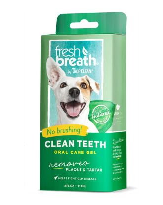 Tropiclean Fresh Breath Clean Teeth Gel - żel do higieny jamy ustnej psów i kotów