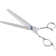 Jargem Lefty Grooming Chunkers 7,5" - Single Blade Thinning Scissors, 24 Teeth
