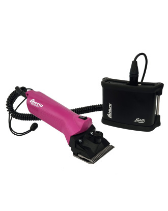 Lister Liberty Lithium Pink - profesjonalna maszynka akumulatorowa do golenia koni, różowa