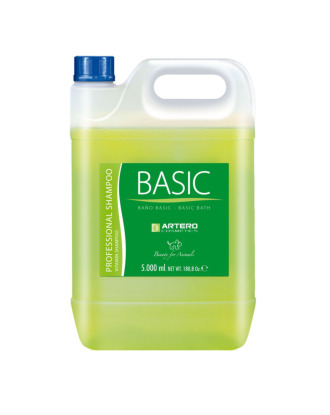 Artero Basic 5L szampon uniwersalny do pierwszego mycia, idealny dla groomera.