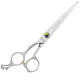 Ehaso Revolution Professional Lefty Straight Scissors - profesjonalne nożyczki proste, z najlepszej jakości, twardej stali japońskiej, leworęczne