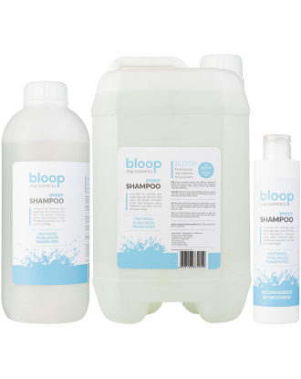 Bloop Puppy Shampoo - delikatny szampon dla szczeniąt z pantenolem, koncentrat 1:10